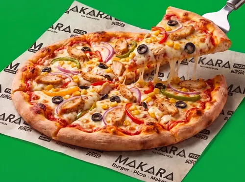 Tavuklu Pizza (Orta)