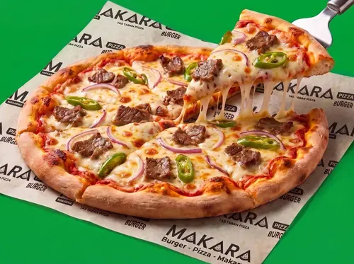 Kavurmalı Pizza (Büyük)